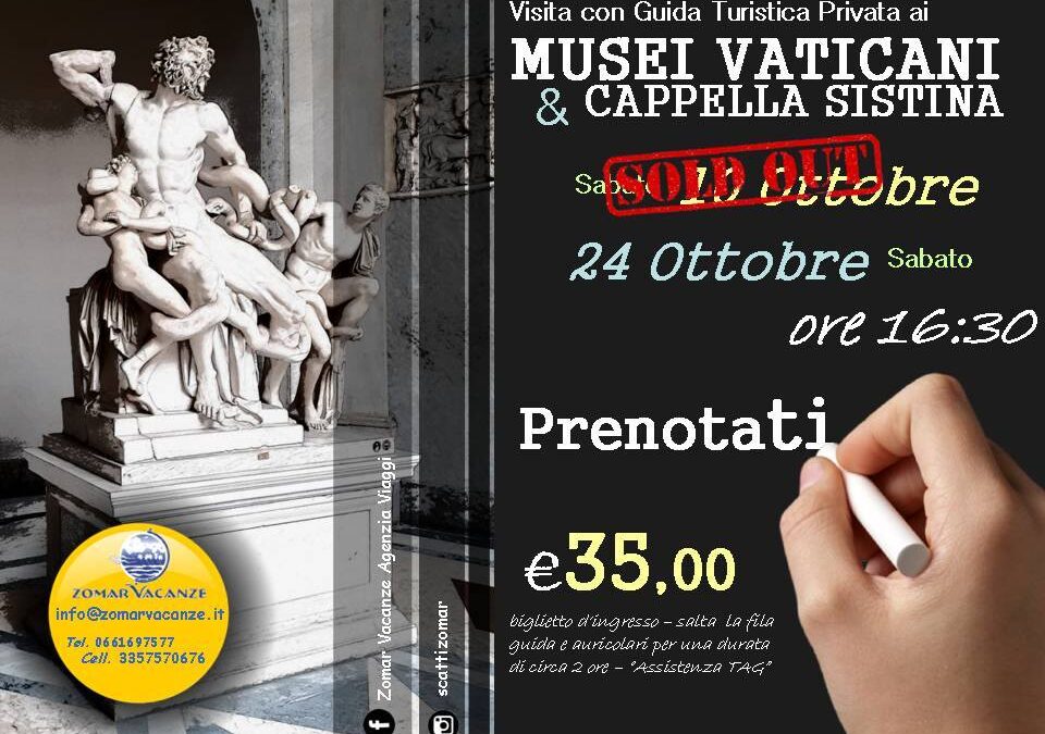 Musei Vaticani 24 Ottobre 2020
