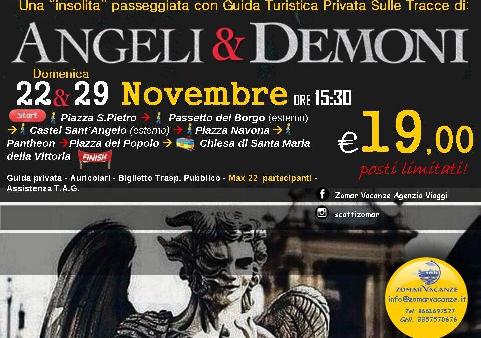 Angeli & Demoni 22-29 Novembre 2020